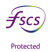 FSCS Protected logo with a link to the FSCS website which opens in a new tab.