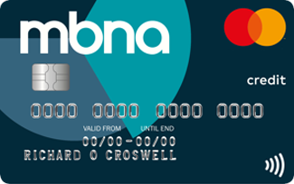 MBNA credit card image