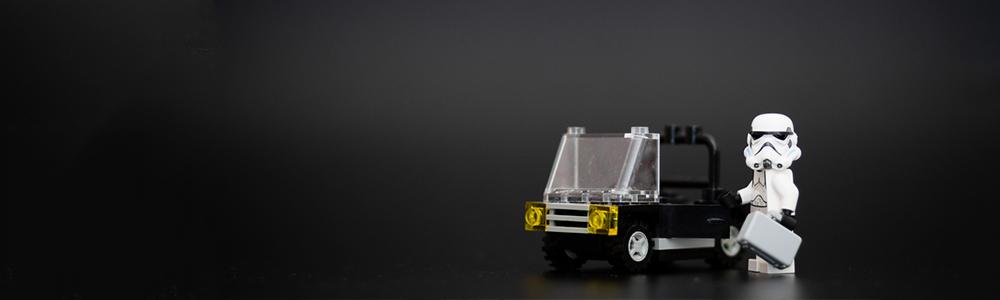 Small toy Stormtrooper